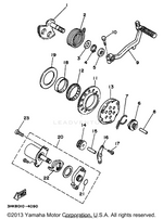 Yamaha parts diagram for 53L-15528-00-00 - Ref #18