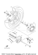 Yamaha parts diagram for 90101-06819-00 - Ref #17