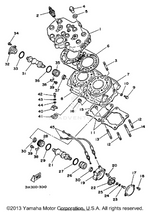 Yamaha parts diagram for 31K-1131F-00-00 - Ref #28