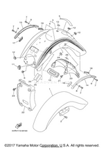 Yamaha parts diagram for 5VN-21735-00-00 - Ref #13