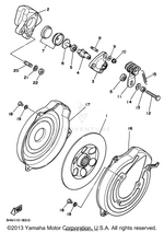Yamaha parts diagram for 2HR-W0045-09-00 - Ref #7