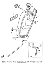 Yamaha parts diagram for 137-21768-01-00 - Ref #9