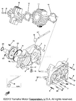 Yamaha parts diagram for 122-11351-10-00 - Ref #10