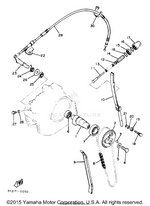 Yamaha parts diagram for 52R-12151-00-00