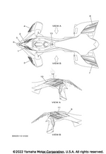 Yamaha parts diagram for BW2-F1782-50-00 - Ref #10