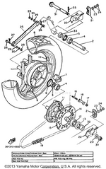 Yamaha parts diagram for 36Y-25412-00-00 - Ref #18