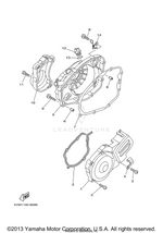 Yamaha parts diagram for 90465-10069-00 - Ref #4