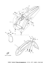 Yamaha parts diagram for 90387-06069-00 - Ref #6