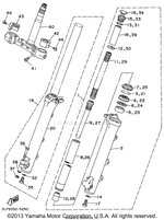 Yamaha parts diagram for 42H-23168-00-00 - Ref #16