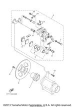Yamaha parts diagram for 90105-08440-00 - Ref #14