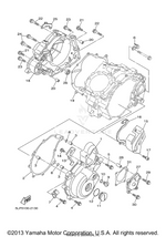 Yamaha parts diagram for 5LP-17466-00-00 - Ref #16