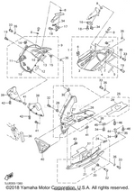 Yamaha parts diagram for 4XV-2836A-00-00 - Ref #16