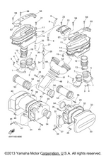 Yamaha parts diagram for 4XY-13596-01-00 - Ref #2