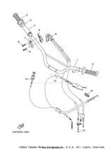 Yamaha parts diagram for 9750M-05510-00 - Ref #11