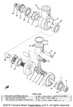 Yamaha parts diagram for 93103-20046-00