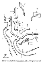 Yamaha parts diagram for 5G2-26372-00-00 - Ref #17
