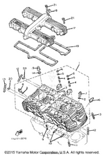 Yamaha parts diagram for 95617-08615-00 - Ref #10