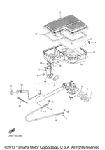 Yamaha parts diagram for JU0-E445E-00-00 - Ref #13