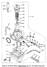 Yamaha parts diagram for 248-14147-00-00 - Ref #39