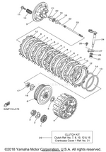 Yamaha parts diagram for 5UM-W001G-00-00 - Ref #29