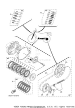 Yamaha parts diagram for 22W-23145-L0-00 - Ref #10
