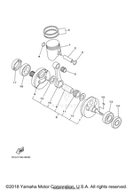 Yamaha parts diagram for 93103-36182-00 - Ref #17