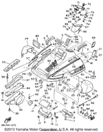 Yamaha parts diagram for 90267-489UJ-00 - Ref #66