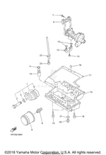 Yamaha parts diagram for 4XV-13475-00-00 - Ref #5