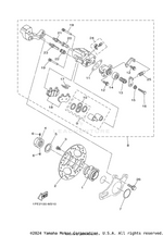 Yamaha parts diagram for 1S3-25415-00-00 - Ref #7