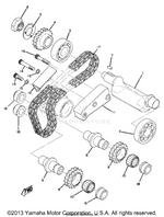 Yamaha parts diagram for 363-11466-00-00 - Ref #18