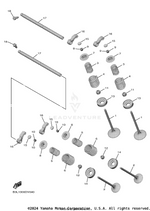 Yamaha parts diagram for 2CR-12168-K0-00 - Ref #15