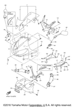 Yamaha parts diagram for 5EB-1446F-00-00 - Ref #36