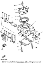Yamaha parts diagram for 24Y-11993-01-00 - Ref #28