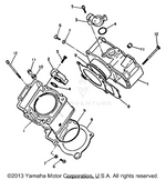 Yamaha parts diagram for 11H-11351-10-00 - Ref #8