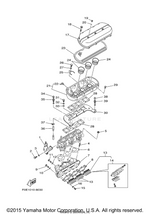 Yamaha parts diagram for 65U-13566-00-00 - Ref #8