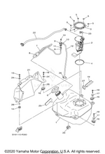 Yamaha parts diagram for 28P-24380-00-00 - Ref #9