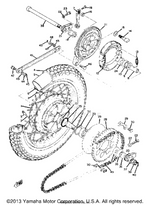 Yamaha parts diagram for 93104-25008-00 - Ref #24