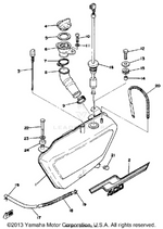 Yamaha parts diagram for 437-21779-00-00 - Ref #21