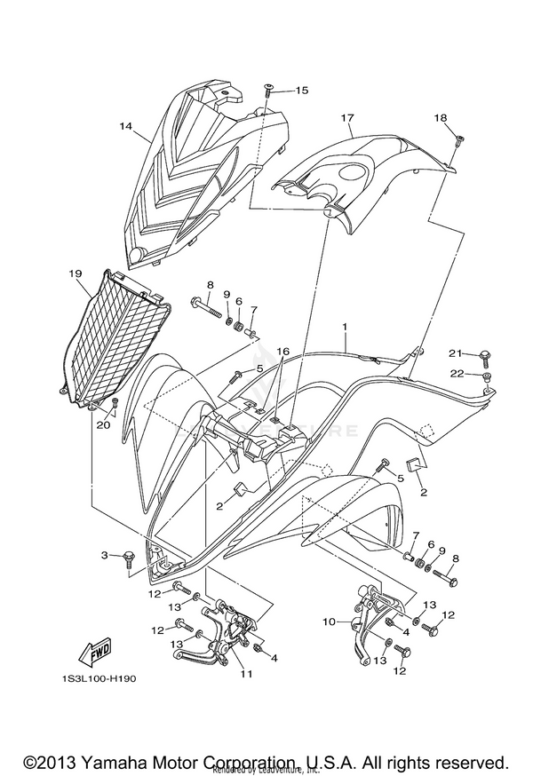 Yamaha parts diagram for 90110-06202-00 - Ref #5
