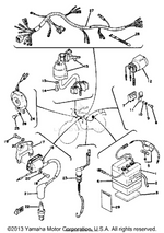 Yamaha parts diagram for 368-83350-61-00 - Ref #12