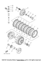 Yamaha parts diagram for 3XJ-16181-00-00 - Ref #15