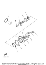 Yamaha parts diagram for 93210-50553-00 - Ref #10