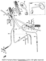 Yamaha parts diagram for 247-26321-00-00 - Ref #27
