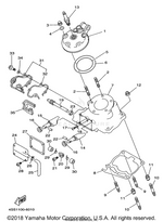 Yamaha parts diagram for 93604-18251-00 - Ref #22