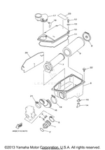 Yamaha parts diagram for 90450-49001-00 - Ref #5