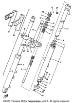 Yamaha parts diagram for 2H7-23116-00-00 - Ref #19