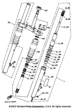 Yamaha parts diagram for 91317-08030-00 - Ref #33