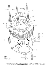 Yamaha parts diagram for 90116-08190-00 - Ref #16