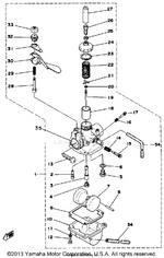 Yamaha parts diagram for 367-14312-10-00 - Ref #18