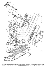 Yamaha parts diagram for 90101-10743-00 - Ref #40